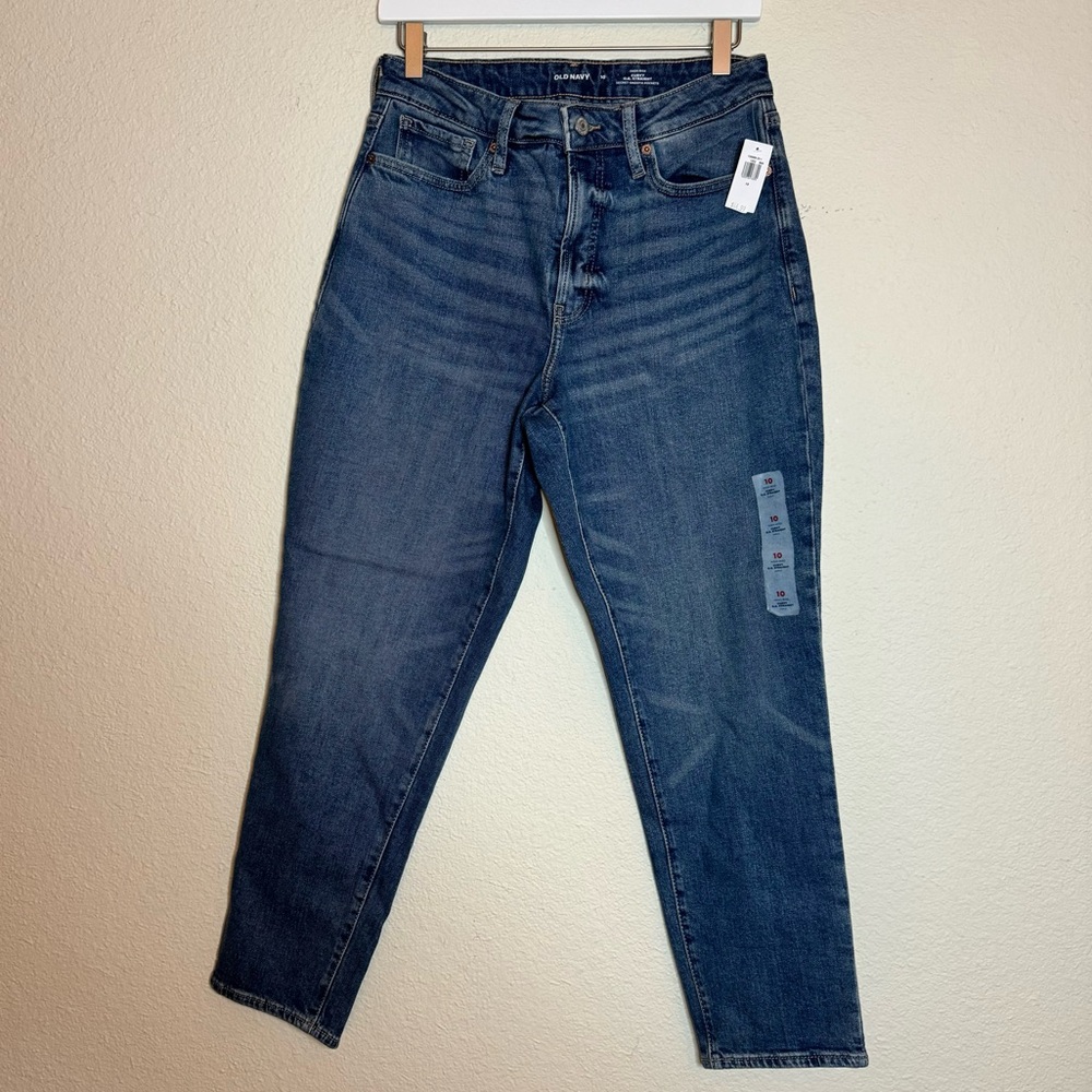 Old Navy high rise curvy og straight size 10
